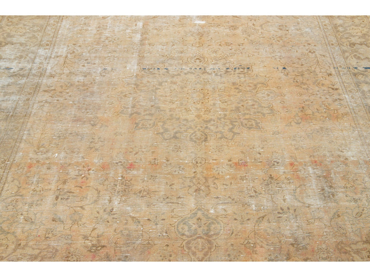 Antique Mahal Wool Rug 7 X 11