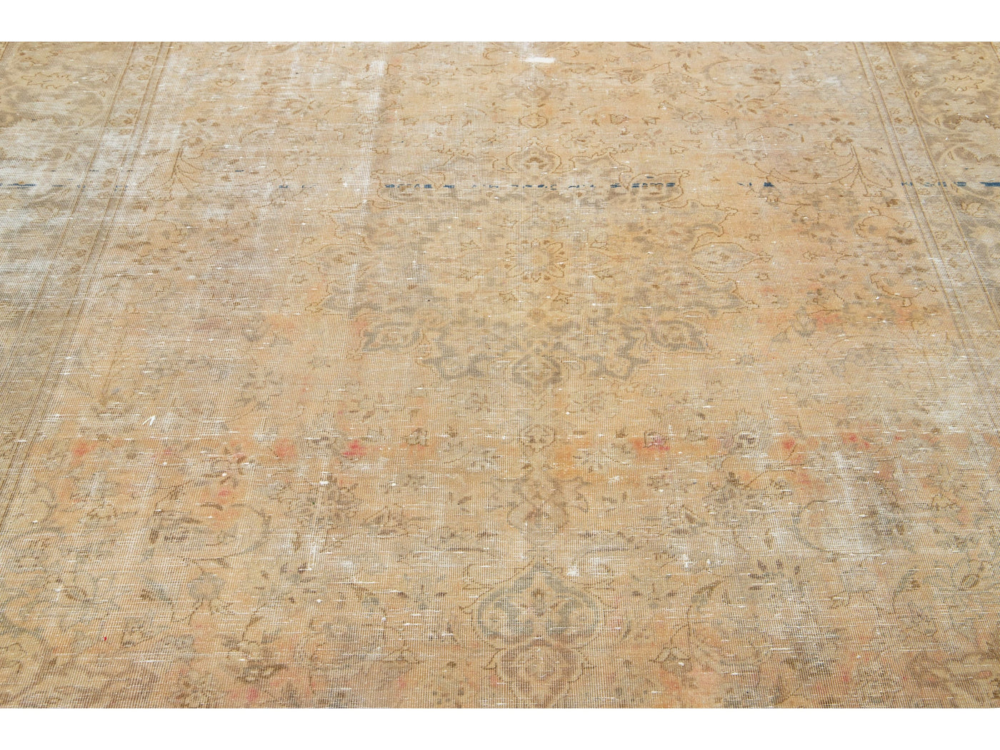 Antique Mahal Wool Rug 7 X 11