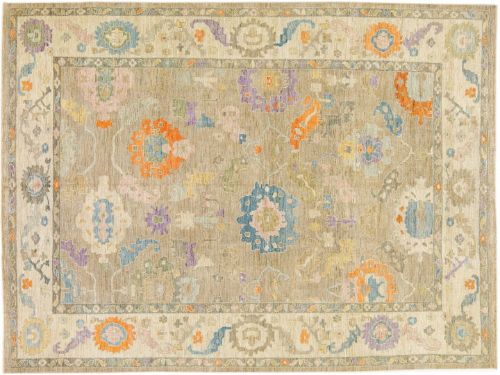 Modern Sultanabad Wool Rug