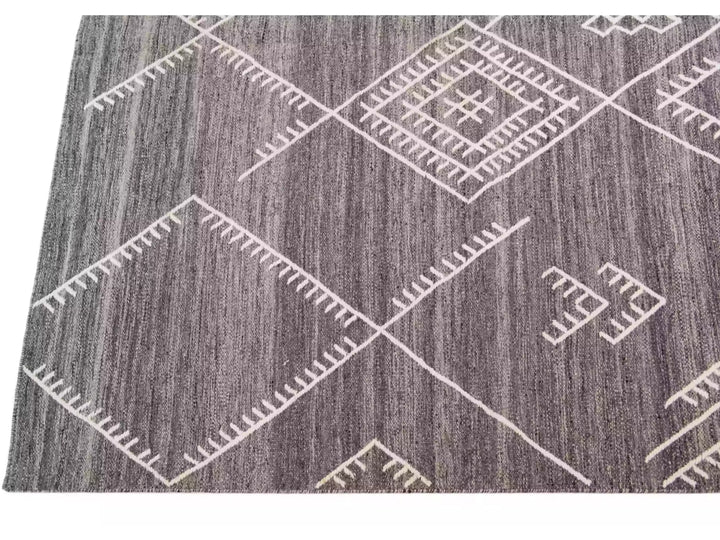 Modern Flaweave Wool Rug 13 X 15