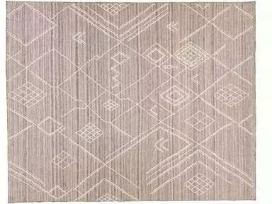 Modern Flaweave Wool Rug 10 X 13