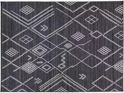 Modern Flaweave Wool Rug 10 X 14