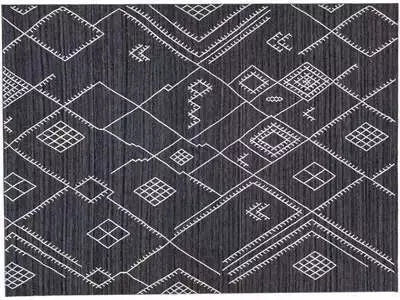 Modern Flaweave Wool Rug 10 X 14