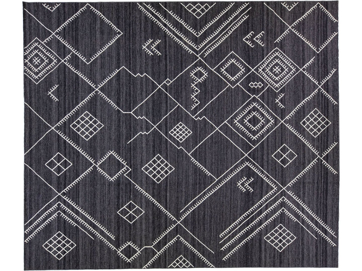 Modern Flaweave Wool Rug 12 X 15