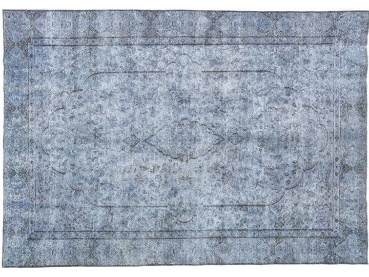 Vintage Overdyed Wool Rug 6 X 9
