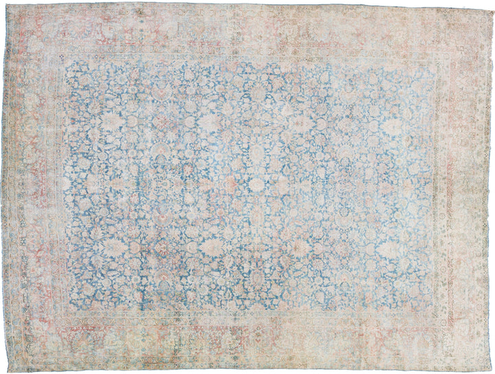 Vintage Kerman Wool Rug 10 X 13