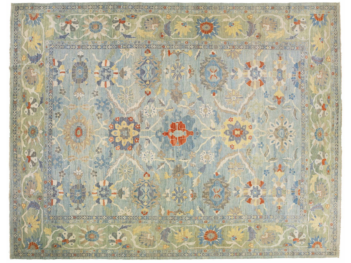 Modern Sultanabad Rug 15 X 19