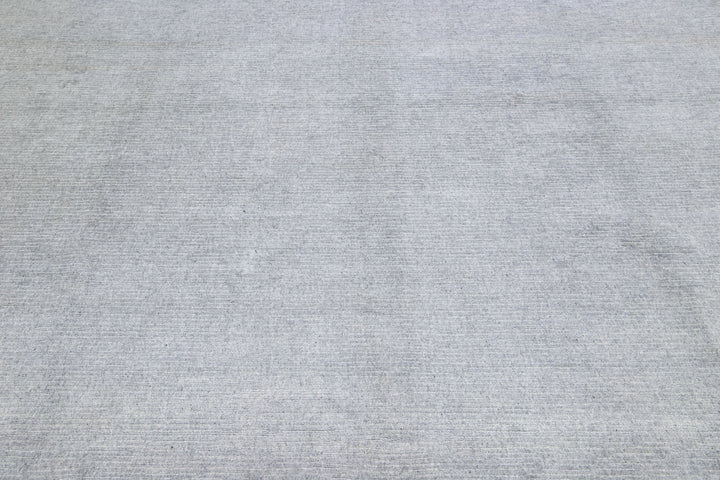 Modern Wool and Silk Rug 10 X 14