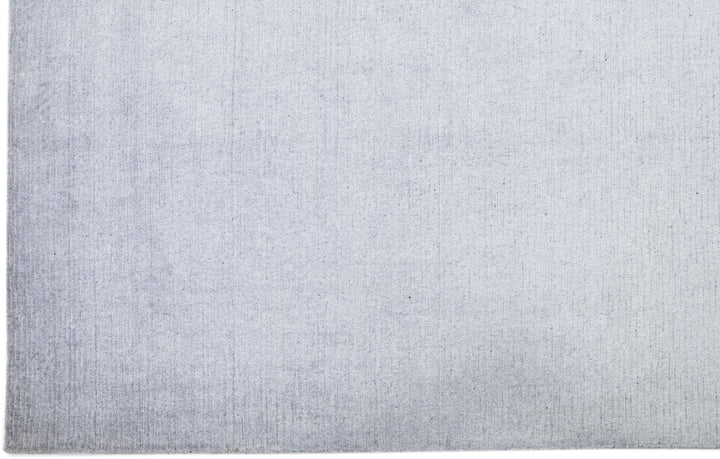 Modern Wool and Silk Rug 10 X 14