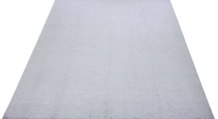 Modern Wool and Silk Rug 10 X 14