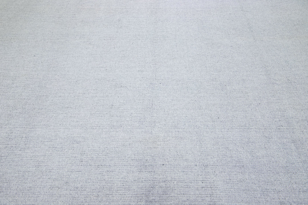 Modern Wool and Silk Rug 10 X 14