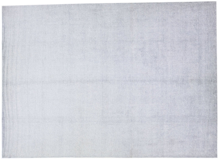 Modern Wool and Silk Rug 10 X 14