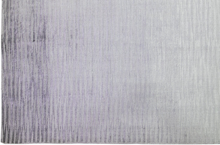 Modern Wool and Silk Rug 10 X 14