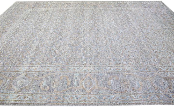 Modern Transitional Wool Rug 10 X 14