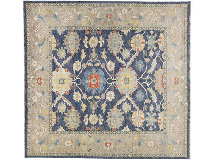 Modern Sultanabad Wool Rug 11 X 12