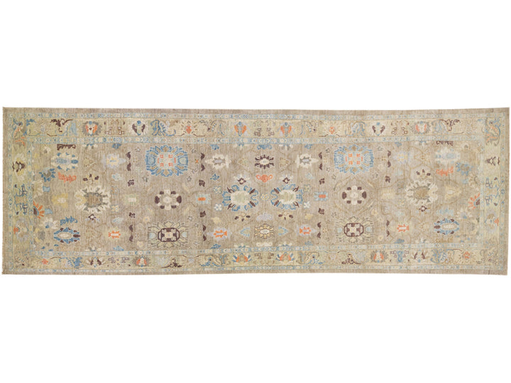 Modern Sultanabad Wool Rug 6 X 19