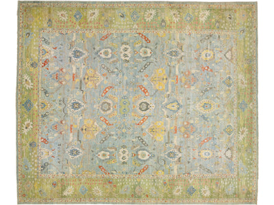 Modern Sultanabad Wool Rug 20 X 23