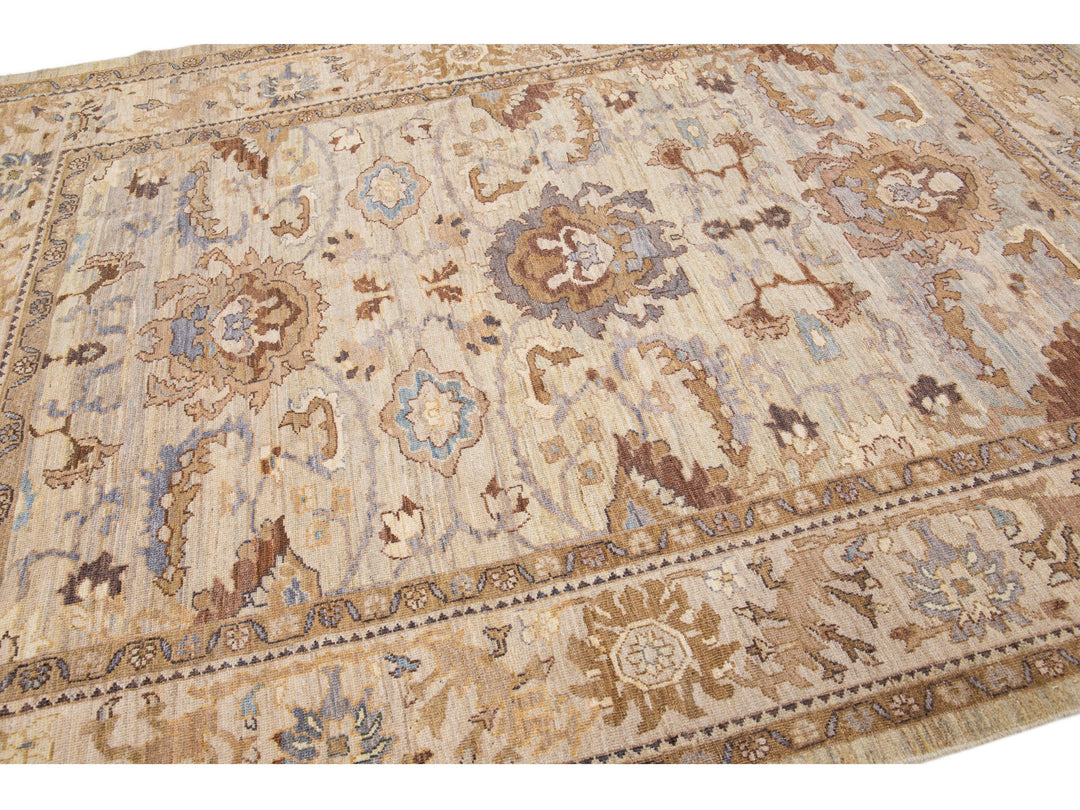Modern Sultanabad Wool Rug 8 X 10