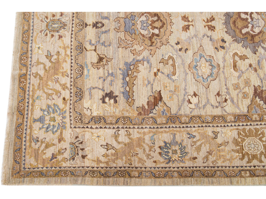 Modern Sultanabad Wool Rug 8 X 10