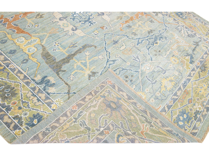 Modern Sultanabad Wool Rug 9 X 12