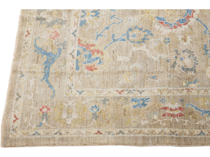Modern Sultanabad Wool Rug 6 X 10