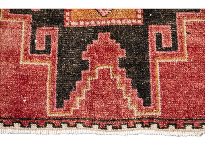 Mid 20th Century Vintage Turkish Wool Runner Rug, 3 X 12
