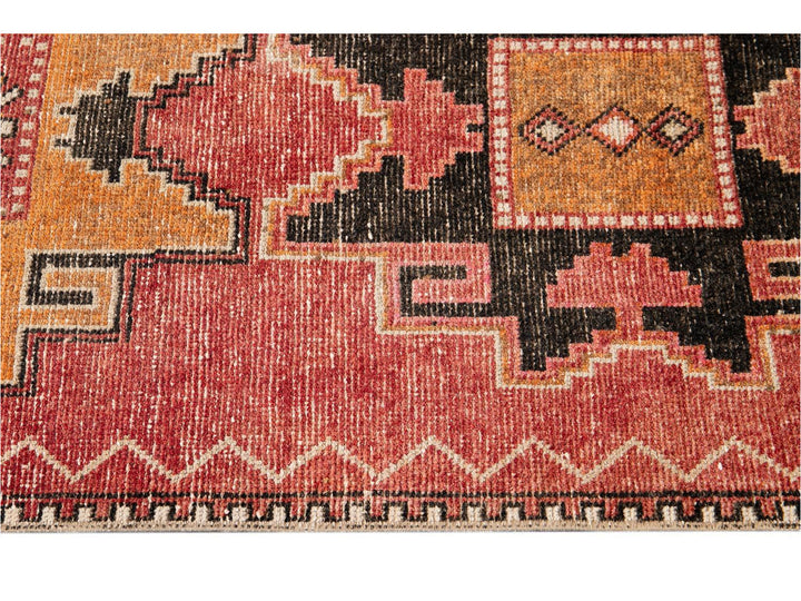 Mid 20th Century Vintage Turkish Wool Runner Rug, 3 X 12