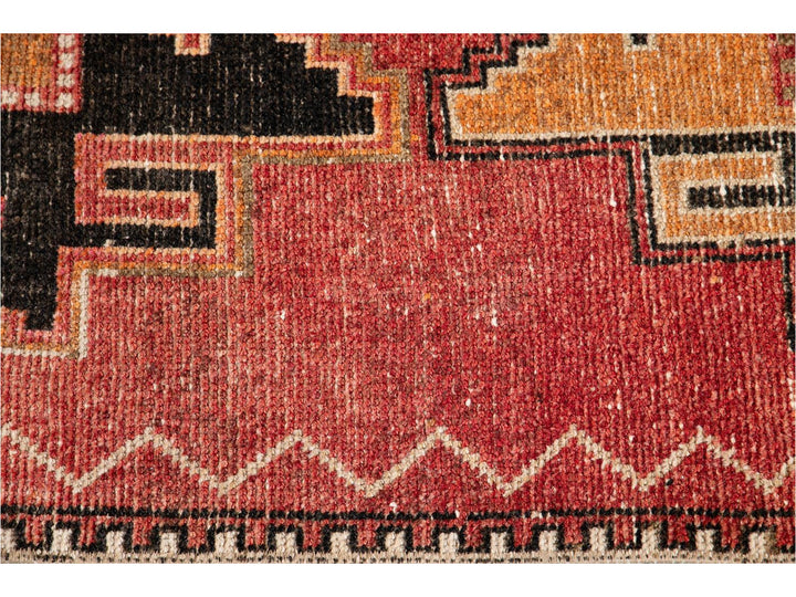 Mid 20th Century Vintage Turkish Wool Runner Rug, 3 X 12