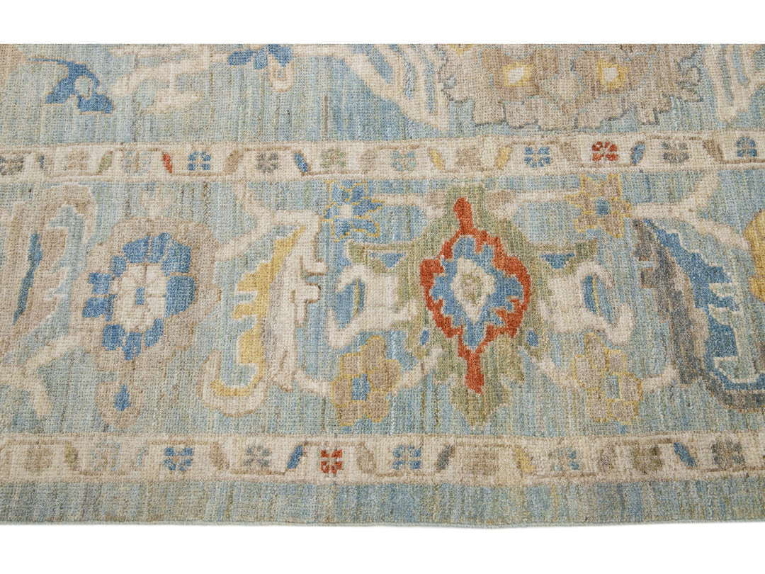 Modern Sultanabad Wool Rug 10 X 14