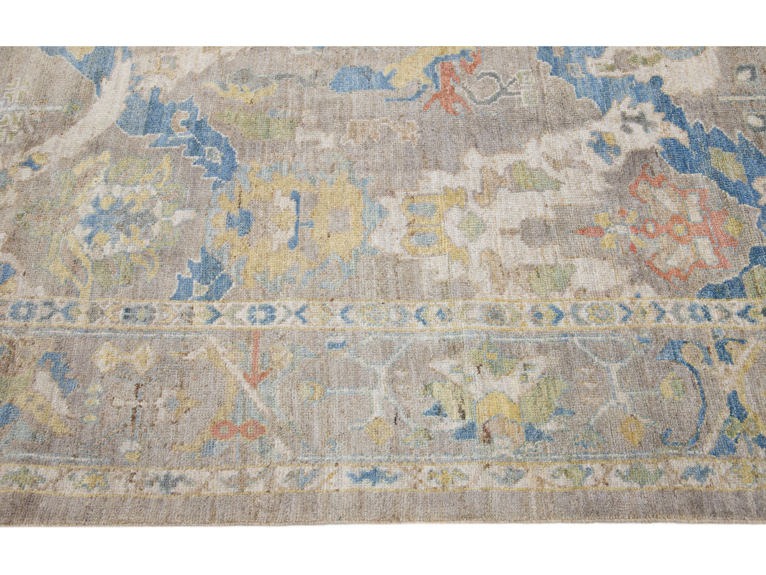 Modern Sultanabad Rug 9 X 13