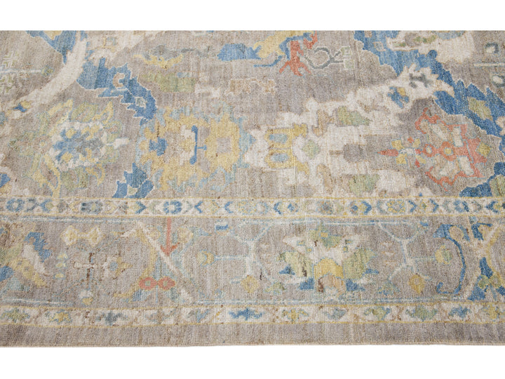 Modern Sultanabad Rug 9 X 13
