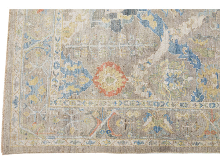 Modern Sultanabad Rug 9 X 13