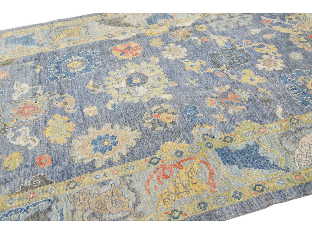 Modern Sultanabad Wool Rug 6 X 10