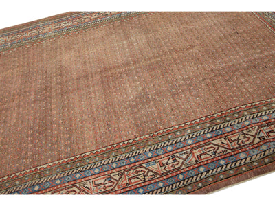 Antique Hamadan Wool Rug 7 X 10