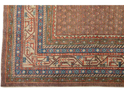 Antique Hamadan Wool Rug 7 X 10