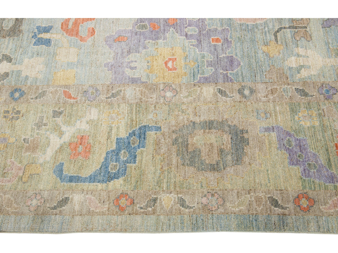Modern Sultanabad Wool Rug 10 X 15