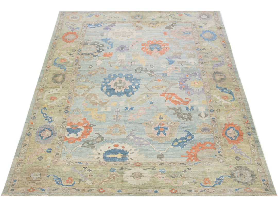 Modern Sultanabad Wool Rug 10 X 15