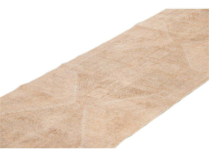 Mid-20th Century Vintage Wool Runner, 3 X 11