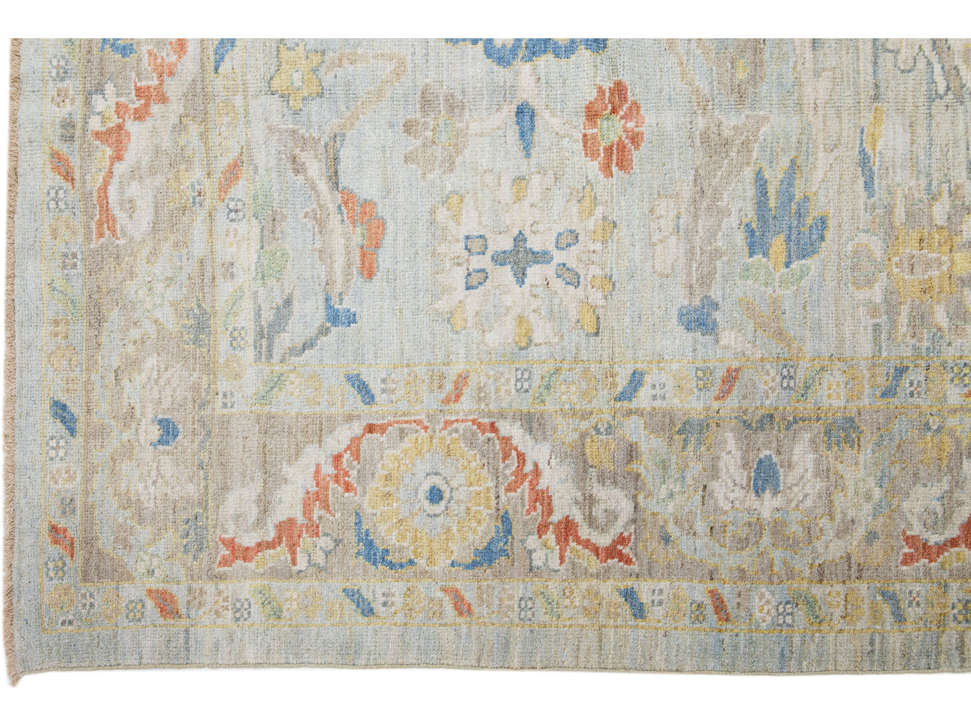 Modern Sultanabad Wool Rug 7 X 10