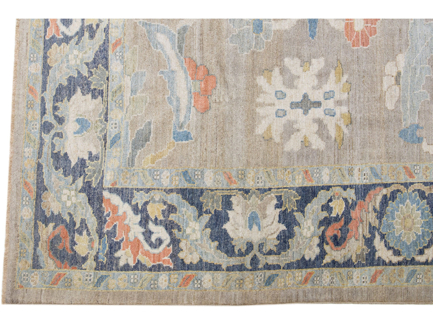 Modern Sultanabad Wool Rug 10 X 11