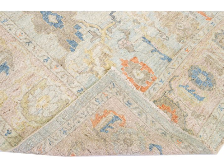 Modern Sultanabad Wool Rug 9 X 12