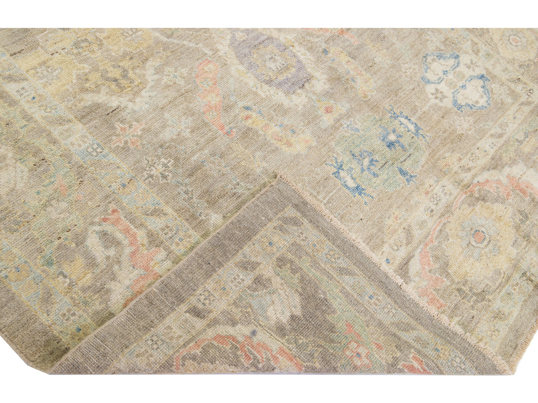 Modern Sultanabad Wool Rug 7 X 10
