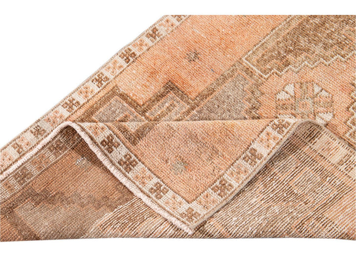 Mid-20th Century Vintage Wool Runner, 3 X 10