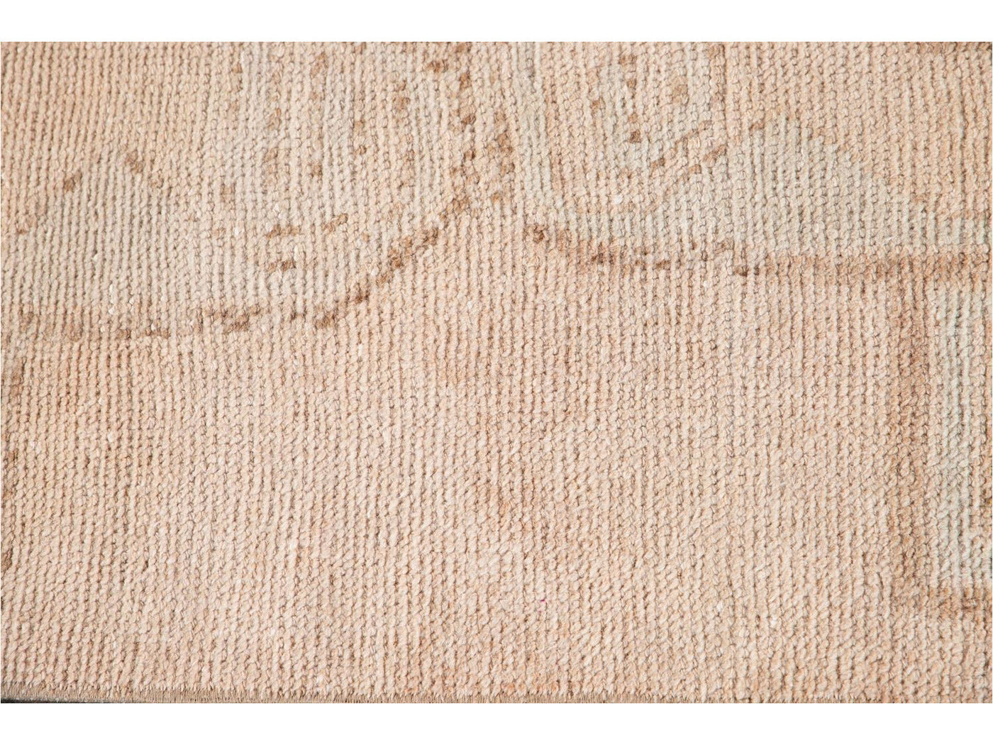 Mid-20th Century Vintage Wool Runner,3 X 10
