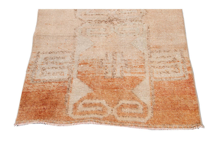 Mid-20th Century Vintage Wool Runner,3 X 10