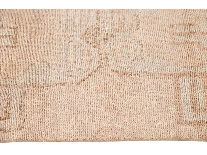 Mid-20th Century Vintage Wool Runner,3 X 10