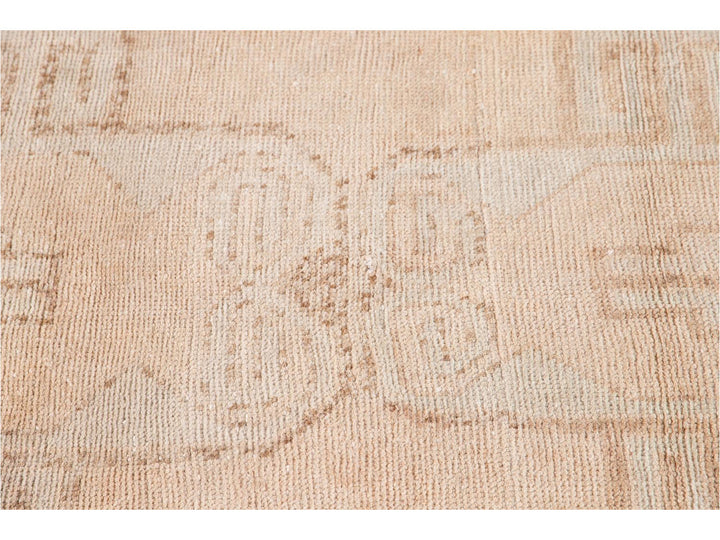 Mid-20th Century Vintage Wool Runner,3 X 10
