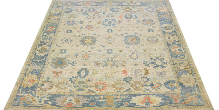 Modern Sultanabad Wool Rug 13 X 16