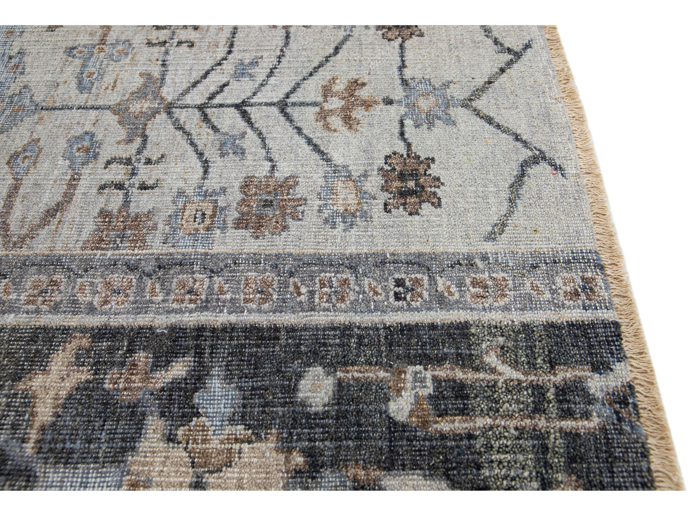 Modern Mahal Style Custom Wool Rug
