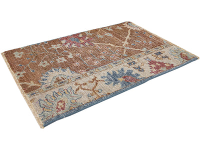 Modern Mahal Style Custom Wool Rug